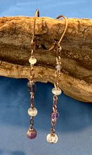 Load image into Gallery viewer, Amethyst Multi Stone Earrings