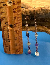 Load image into Gallery viewer, Amethyst Multi Stone Earrings
