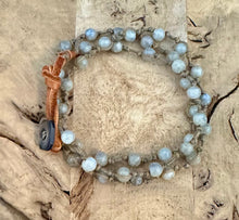 Load image into Gallery viewer, Labradorite Bracelet &amp; Necklace
